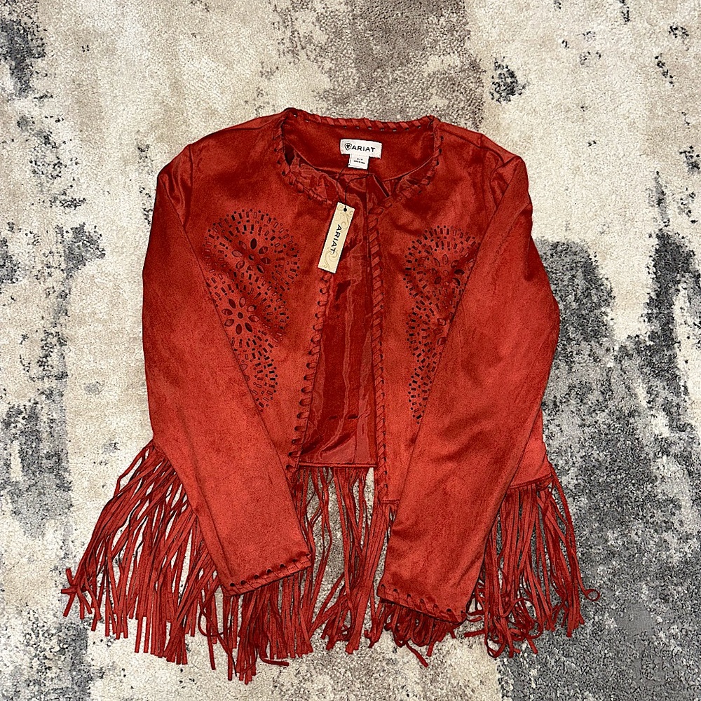 Ariat Fireside Faux Suede Jacket